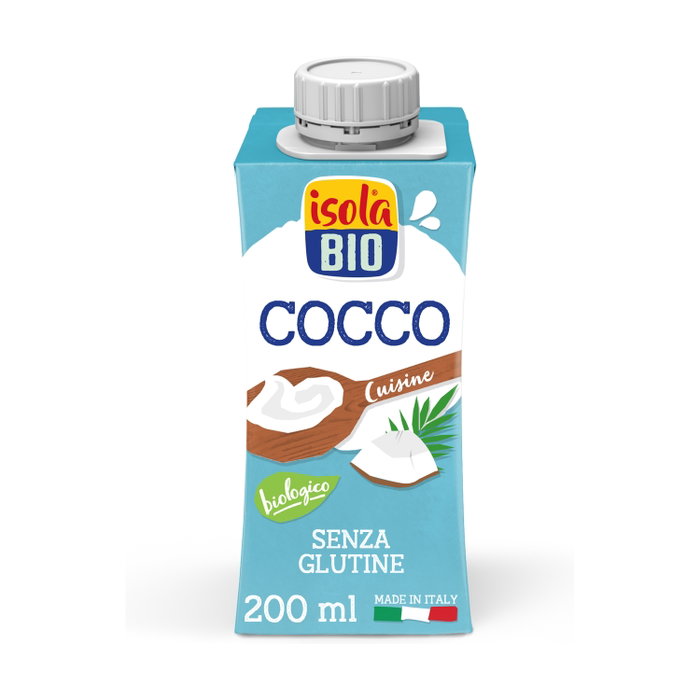 Isola Bio Crema de Coco para Cocinar Bio 200 ml Isola Bio Crema de Coco para Cocinar Bio 200 ml