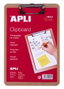 Apli Carpeta con Pinza de Madera A5