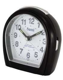 SAMI Despertador Sami Oval Mediano con Luz Azul