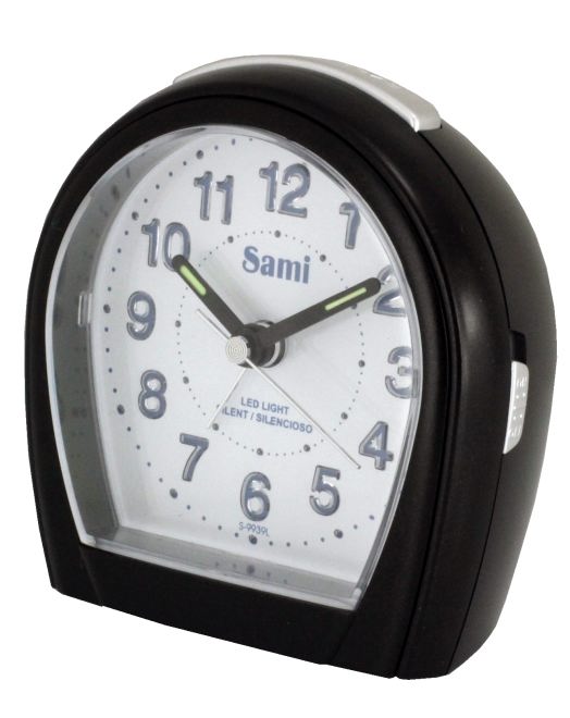 SAMI Despertador Sami Oval Mediano con Luz Azul