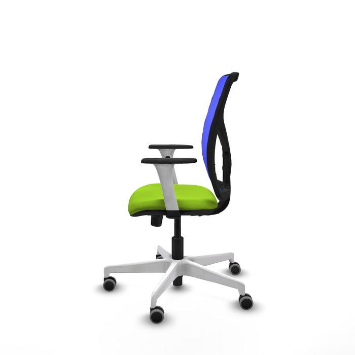 PIQUERAS Y CRESPO Silla de oficina Motilla con mecanismo Sincro, Pistacho y Azul PIQUERAS Y CRESPO Silla de oficina Motilla con mecanismo Sincro, Pistacho y Azul