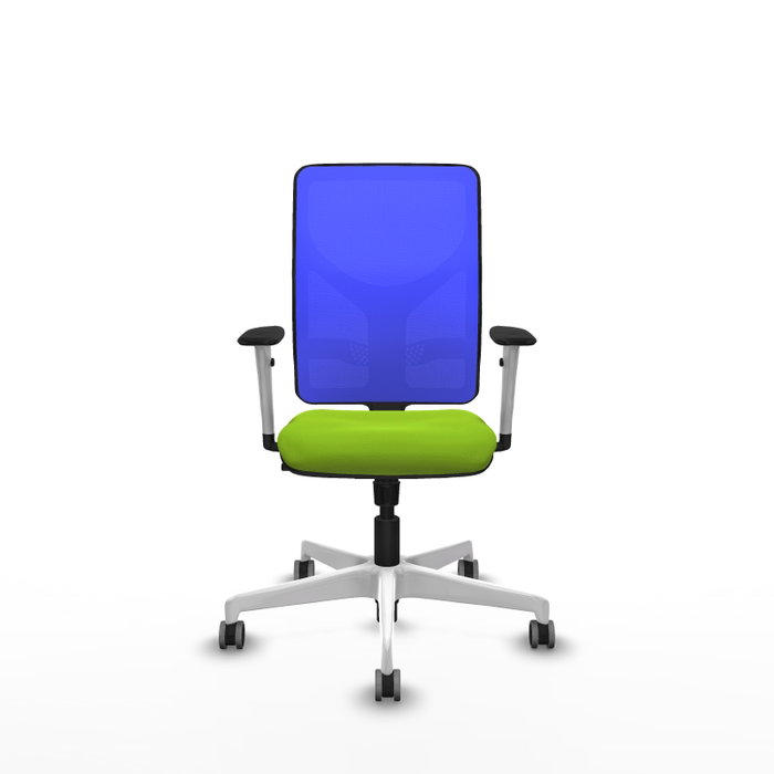 PIQUERAS Y CRESPO Silla de oficina Motilla con mecanismo Sincro, Pistacho y Azul PIQUERAS Y CRESPO Silla de oficina Motilla con mecanismo Sincro, Pistacho y Azul