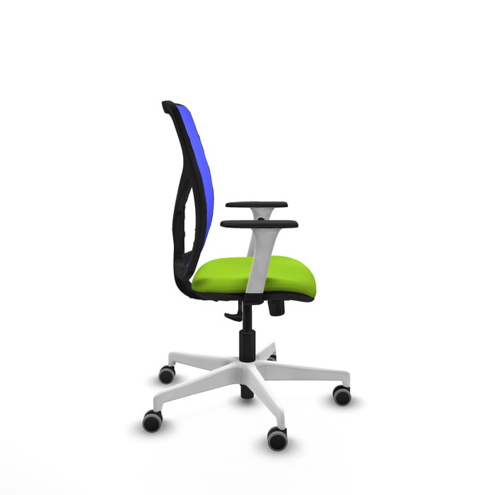 PIQUERAS Y CRESPO Silla de oficina Motilla con mecanismo Sincro, Pistacho y Azul PIQUERAS Y CRESPO Silla de oficina Motilla con mecanismo Sincro, Pistacho y Azul