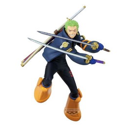 Banpresto Figura Roronoa Zoro One Piece Battle Record Collection 16cm PVC