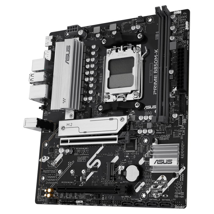 Asus PRIME B850M-K Micro ATX AMD B850 Zócalo AM5 DDR5 Asus PRIME B850M-K Micro ATX AMD B850 Zócalo AM5 DDR5