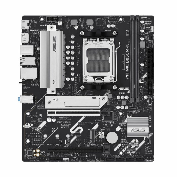 Asus PRIME B850M-K Micro ATX AMD B850 Zócalo AM5 DDR5 Asus PRIME B850M-K Micro ATX AMD B850 Zócalo AM5 DDR5