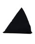 Atelier Del Sofa Pouf Gigante Big Bed Negro 145x90x35 cm Impermeable Exterior