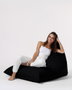 Atelier Del Sofa Pouf Gigante Big Bed Negro 145x90x35 cm Impermeable Exterior