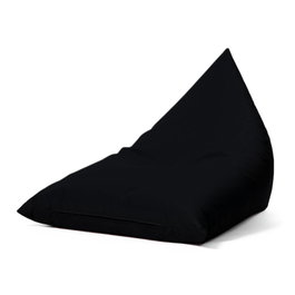Atelier Del Sofa Pouf Gigante Big Bed Negro 145x90x35 cm Impermeable Exterior