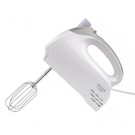 ADLER Batidora de Mano para Repostería 300W con Varillas y Gancho - Batidora Amasadora Adler 300w