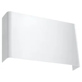 SOL-SL Aplique de Pared Copertura SOL-SL.0419 - Pantalla con Diseño Geométrico, Iluminación Efectiva, Color Blanco para Interior Moderno