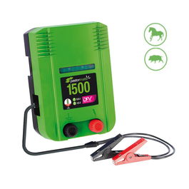 Pastormatic Pastor 1500 12v Pastór Eléctrico 1,50j para Cercas de hasta 15 km con Display LED y Garantía de 3 Años