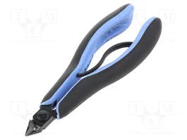 LINDSTRÖM Alicates de corte lateral de precisión ESD 135,5 mm