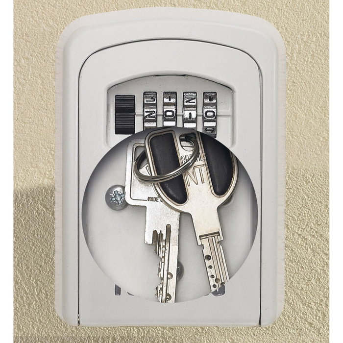 Master Lock Caja de llaves segura Tamaño M Blanco