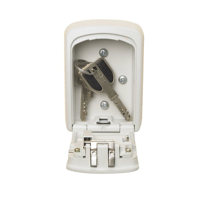 Master Lock Caja de llaves segura Tamaño M Blanco