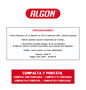 Algon Bbq Cocina Eléctrica Portátil 1 Placa 1000W, Dimensiones 22 cm Largo x 25.2 cm Alto x 6.7 cm Ancho (4 Unidades)