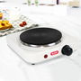 Algon Bbq Cocina Eléctrica Portátil 1 Placa 1000W, Dimensiones 22 cm Largo x 25.2 cm Alto x 6.7 cm Ancho (4 Unidades)