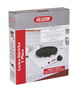 Algon Bbq Cocina Eléctrica Portátil 1 Placa 1000W, Dimensiones 22 cm Largo x 25.2 cm Alto x 6.7 cm Ancho (4 Unidades)
