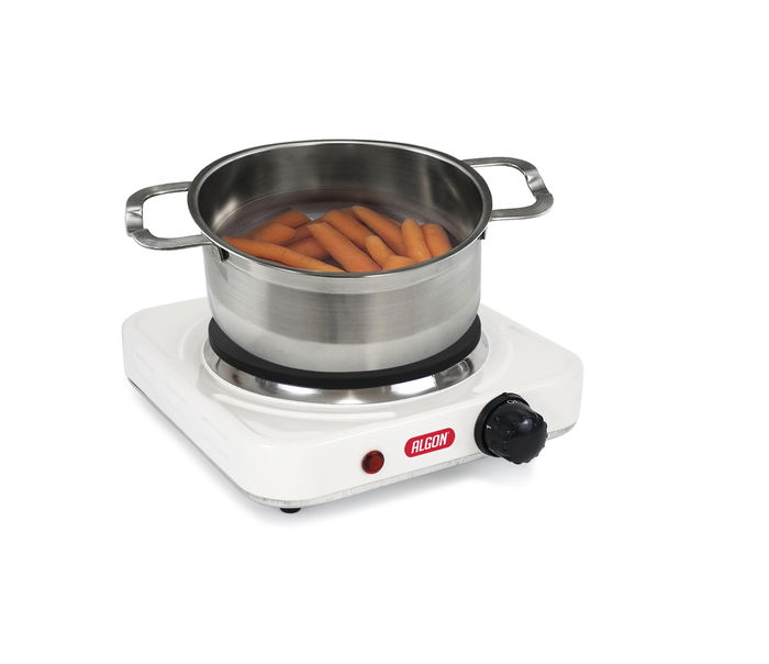 Algon Bbq Cocina Eléctrica Portátil 1 Placa 1000W, Dimensiones 22 cm Largo x 25.2 cm Alto x 6.7 cm Ancho (4 Unidades) Algon Bbq Cocina Eléctrica Portátil 1 Placa 1000W, Dimensiones 22 cm Largo x 25.2 cm Alto x 6.7 cm Ancho (4 Unidades)