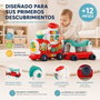 Hola Tren de actividades 4 en 1 con luces y sonidos