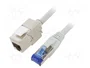 LOGILINK Prolongador Ethernet Cat 6a S/FTP 5m Gris