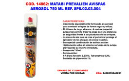 MATABI Prevalien Avispas Aerosol 750 ml