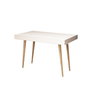 Hanah Home Mesa de Estudio - 100x60x74 cm, Blanco