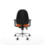 PIQUERAS Y CRESPO Silla de oficina Algarra Naranja