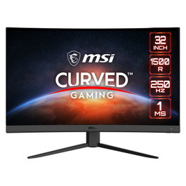MSI Optix G32C4X Monitor de juegos curvo 31,5 pulg. FHD 250 Hz VA 1 ms