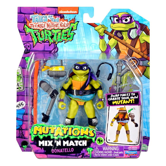 Tales of the Teenage Mutant Ninja Turtles Mix 'n Match Figura Donatello 12 cm Tales of the Teenage Mutant Ninja Turtles Mix 'n Match Figura Donatello 12 cm