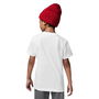 Camiseta de Manga Corta Infantil Jordan Practice Flight Blanco M