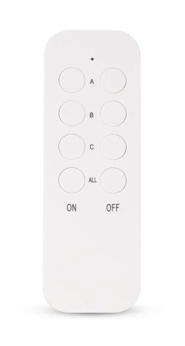 Entac Set de 3 Adaptadores de Enchufe con Control Remoto Blanco