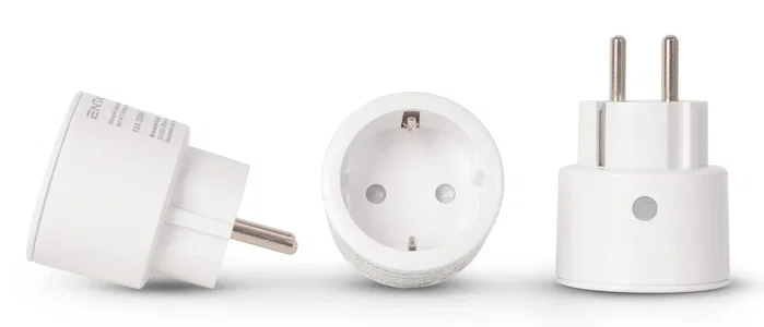 Entac Set de 3 Adaptadores de Enchufe con Control Remoto Blanco