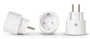 Entac Set de 3 Adaptadores de Enchufe con Control Remoto Blanco