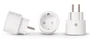 Entac Set de 3 Adaptadores de Enchufe con Control Remoto Blanco