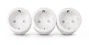 Entac Set de 3 Adaptadores de Enchufe con Control Remoto Blanco