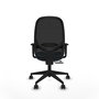 PIQUERAS Y CRESPO Silla de oficina Cilanco Azul claro/Negro con mecanismo Sincro/Traslack