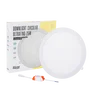 BX3 LIGHT Placa LED Circular 25W 2000Lm 3000K Blanco Cálido 40000 Horas de Vida, Modelo BX3-RDP16-25W-WW, Para Interior Empotrable o Superficie