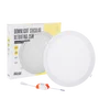 BX3 LIGHT Placa LED Circular 25W 2000Lm 3000K Blanco Cálido 40000 Horas de Vida, Modelo BX3-RDP16-25W-WW, Para Interior Empotrable o Superficie