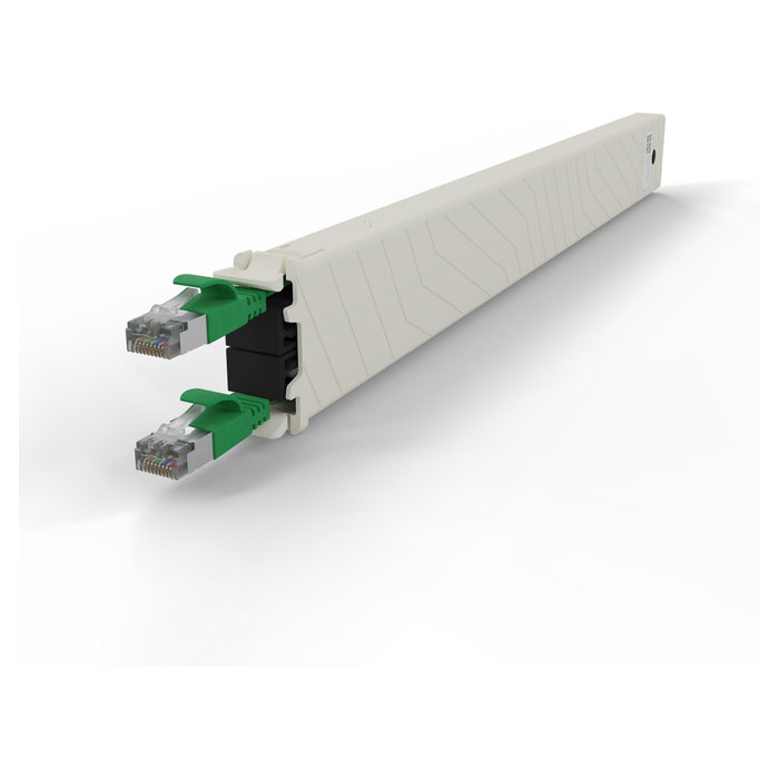 PATCHBOX patchbox.one Cassette 8RU STP Green - Sistema modular de cableado organizado para rack, hasta 24 cassettes