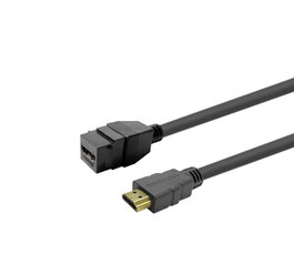 Vivolink Pro Keystone HDMI Hembra a Macho 5m Negro