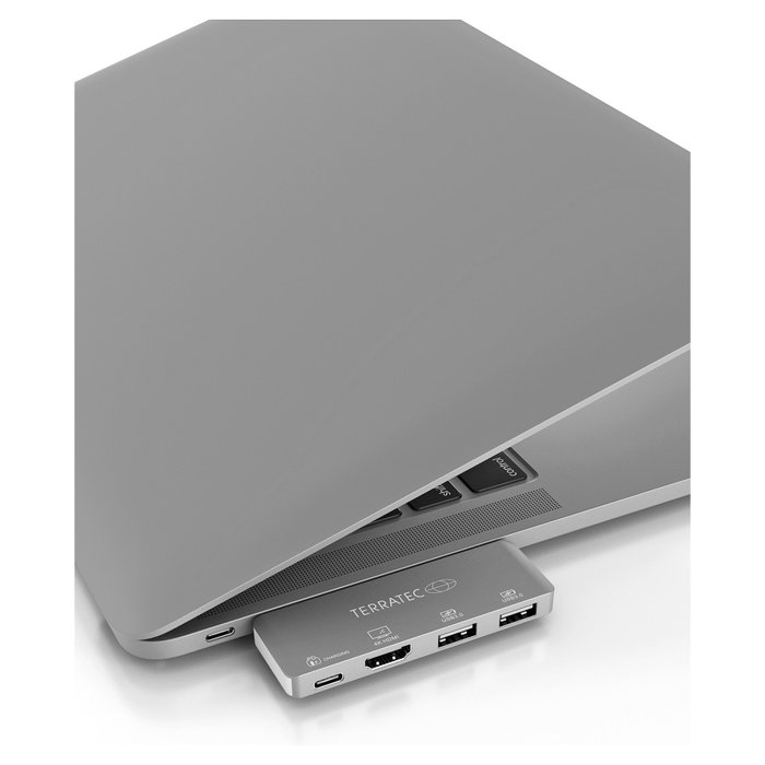 Terratec Connect C4 Adaptador USB-C a HDMI/USB 3.0/USB-C