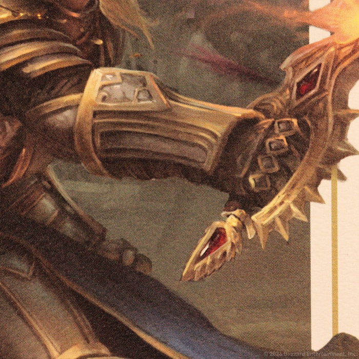 FaNaTtik World of Warcraft Litografía Sylvanas vs Anduin Wrynn Edición Limitada 42 x 30 cm