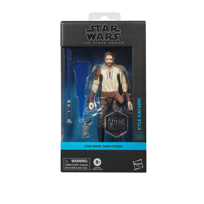Hasbro Star Wars The Black Series Figura de Acción Kyle Katarn 15 cm - Star Wars: Dark Forces - Con 3 Accesorios - Coleccionable Hasbro Star Wars The Black Series Figura de Acción Kyle Katarn 15 cm - Star Wars: Dark Forces - Con 3 Accesorios - Coleccionable