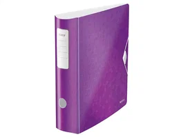 Leitz Active WOW Archivador de palanca Polifoam DIN A4 Lomo 82 mm Violeta