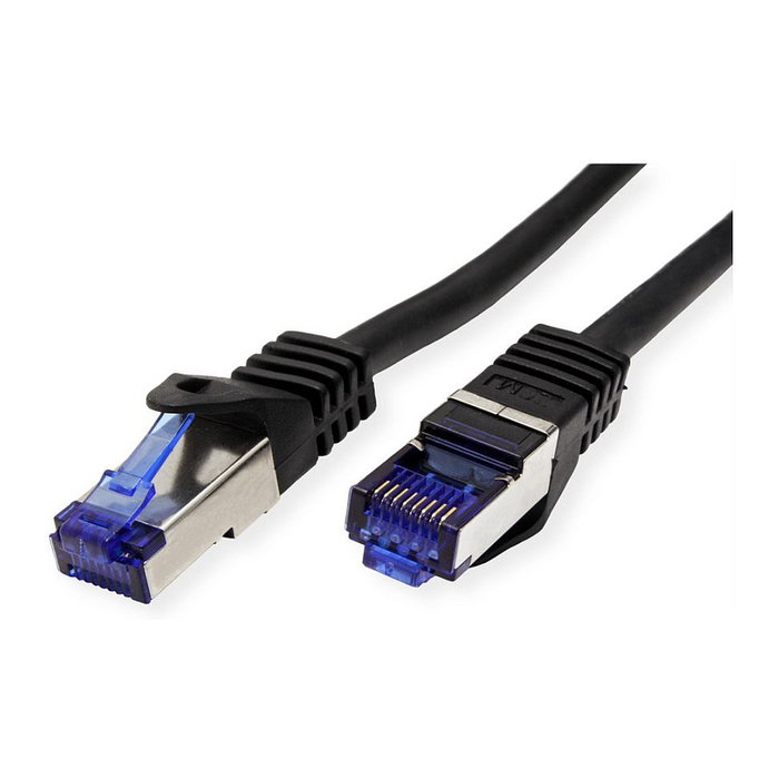 VALUE Patchkabel Cat.6A (Class EA) S/FTP, Massivdraht, LSOH, Negro, 30 m, Ref: 21.99.0721