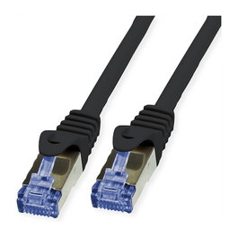 VALUE Patchkabel Cat.6A (Class EA) S/FTP, Massivdraht, LSOH, Negro, 30 m, Ref: 21.99.0721
