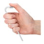 Goobay Cable USB-C a USB-C 2m USB 2.0 Blanco con Revestimiento Textil Tasa Transferencia 0.48 Gbit/s Macho a Macho