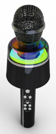 GEMBIRD Micrófono de karaoke inalámbrico MICBT-01-BK, negro
