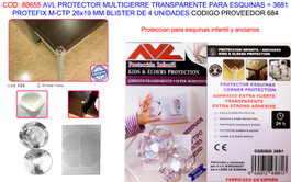 AVL FINSTO PROTEFIX ESQUINAS TRANSPM-CTP 26x19MM